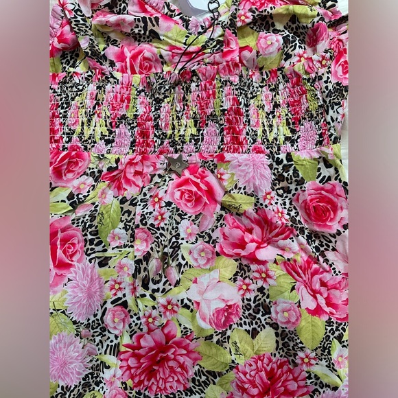 🇮🇹 animal & flower print dress - Picture 10 of 16